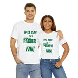 Green Bay Packers Football Unisex Heavy Cotton Tee