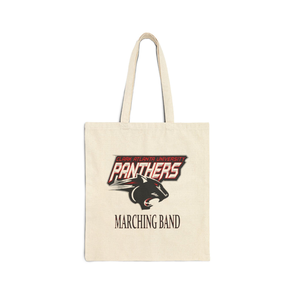 Clark Atlanta Marching Band Cotton Canvas Tote Bag