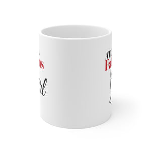 Atlanta Falcons Girl Ceramic Mug 11oz