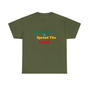 Keep Calm Unisex Heavy Cotton Tee