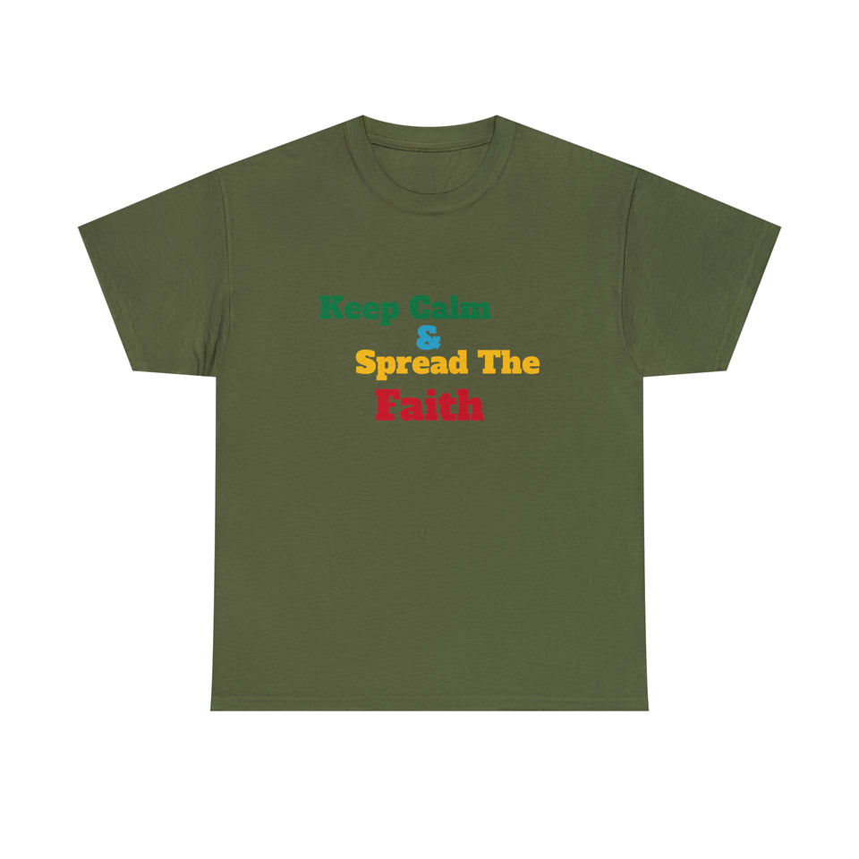 Keep Calm Unisex Heavy Cotton Tee