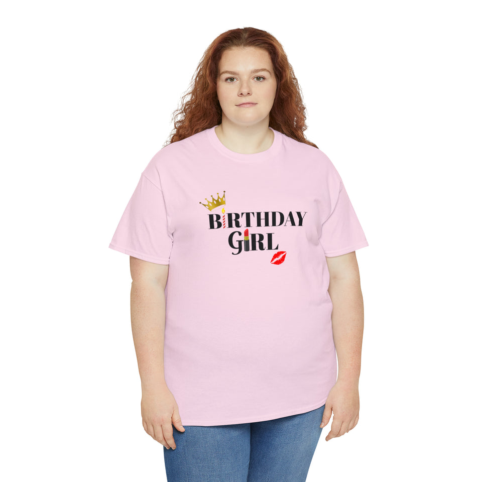 Birthday Girl Unisex Heavy Cotton Tee
