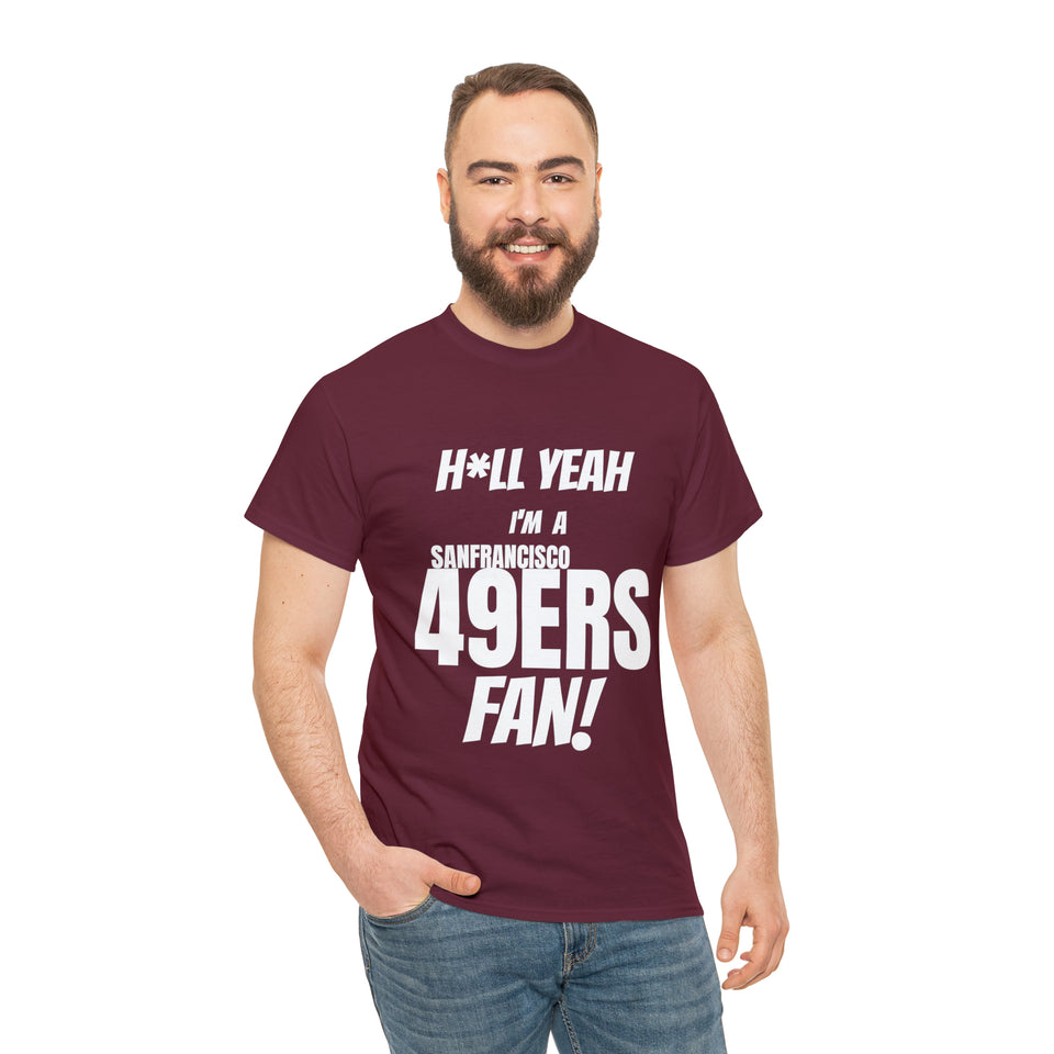 San Francisco Football Unisex Heavy Cotton Tee