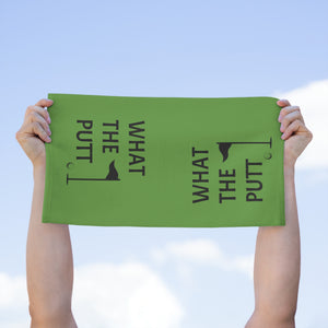 What The Putt Rally Towel, 11x18