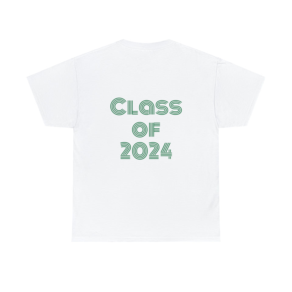 Heck Yeah My Son Is A UNCC Senior Unisex Heavy Cotton Tee