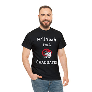 H*ll Yeah! WSSU Senior Unisex Heavy Cotton Tee