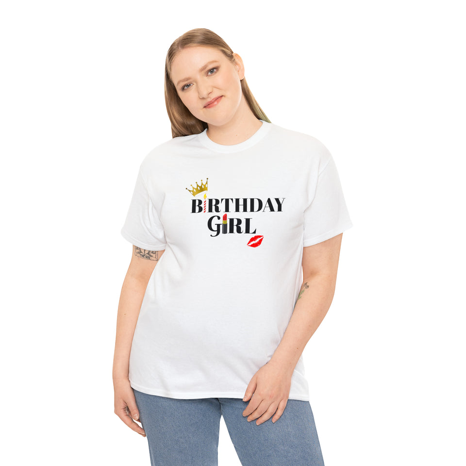 Birthday Girl Unisex Heavy Cotton Tee