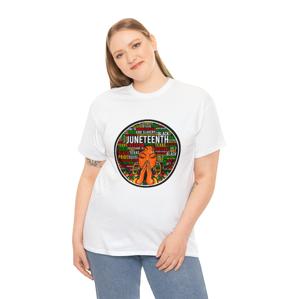 Juneteenth Unisex Heavy Cotton Tee