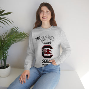 This Is What A South Carolina Gamecocks Senior Looks Like Unisex Heavy Blend™ Crewneck Sweatshirt