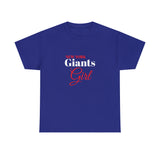 New York Giants Girl Unisex Heavy Cotton Tee
