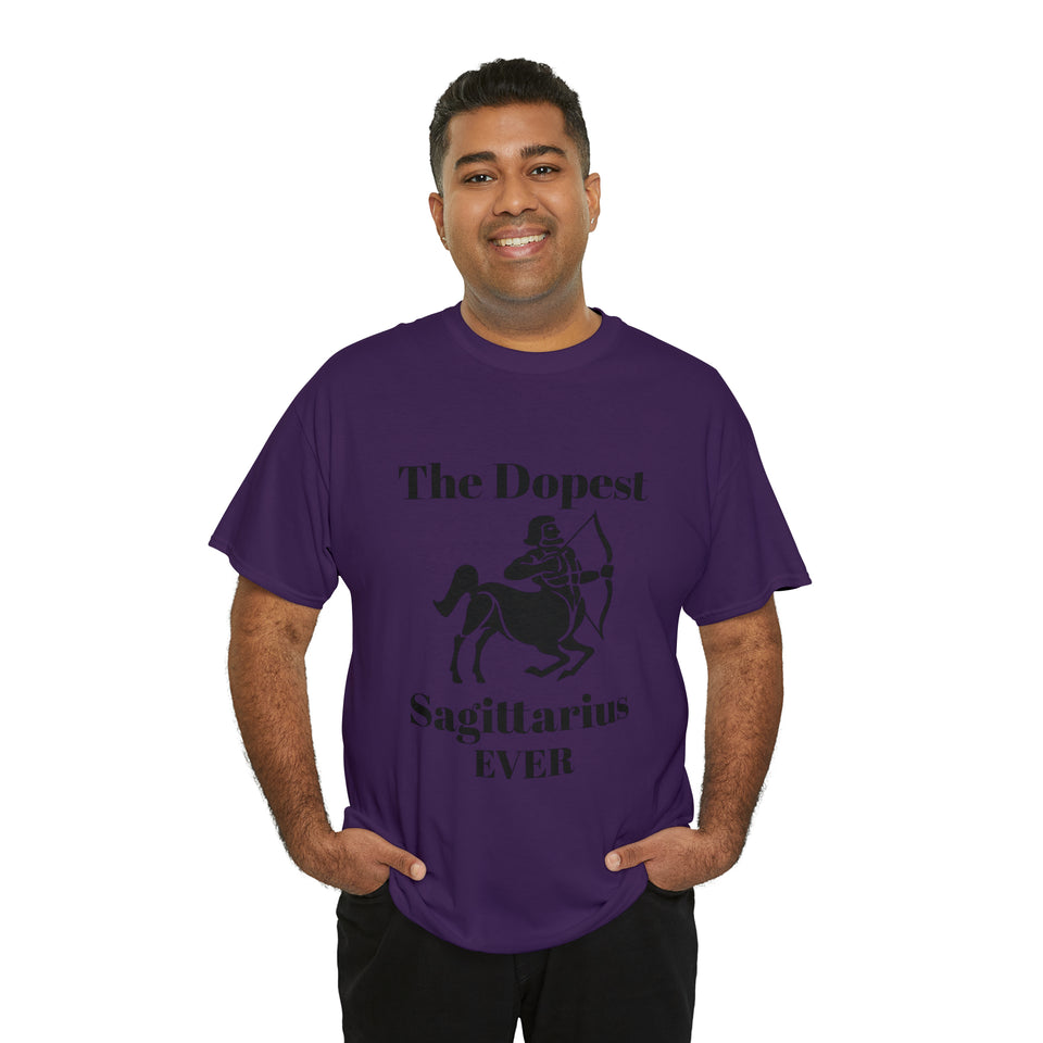 The Dopest Sagittarius Ever Unisex Heavy Cotton Tee