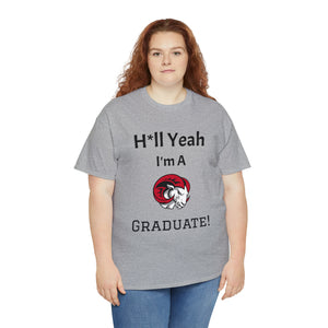 H*ll Yeah! WSSU Grad Unisex Heavy Cotton Tee