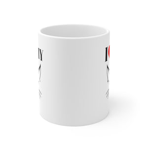 I Love My Cat Ceramic Mug 11oz