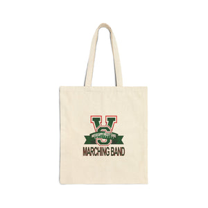 Mississippi Valley State Marching Band Cotton Canvas Tote Bag