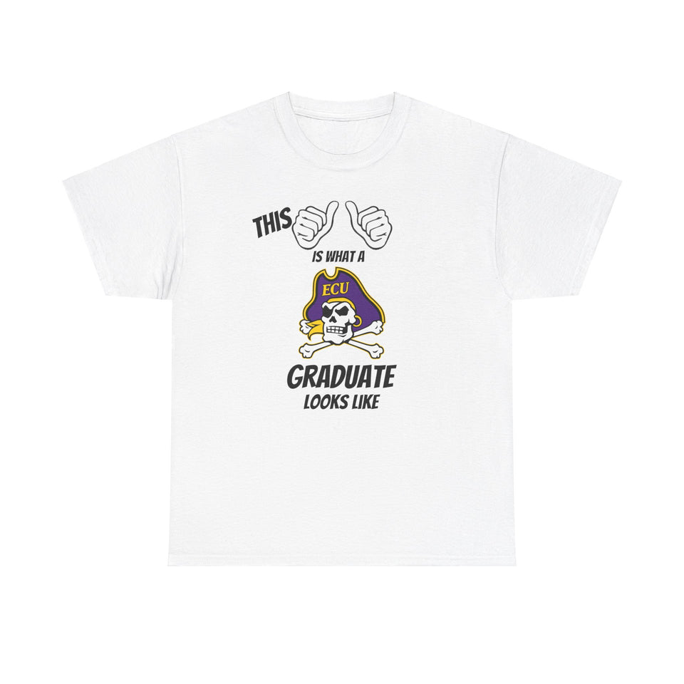 This Is What A ECU Graduate Looks Like 2025 Unisex Heavy Cotton Tee