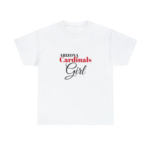 Arizona Cardinals Girl Unisex Heavy Cotton Tee