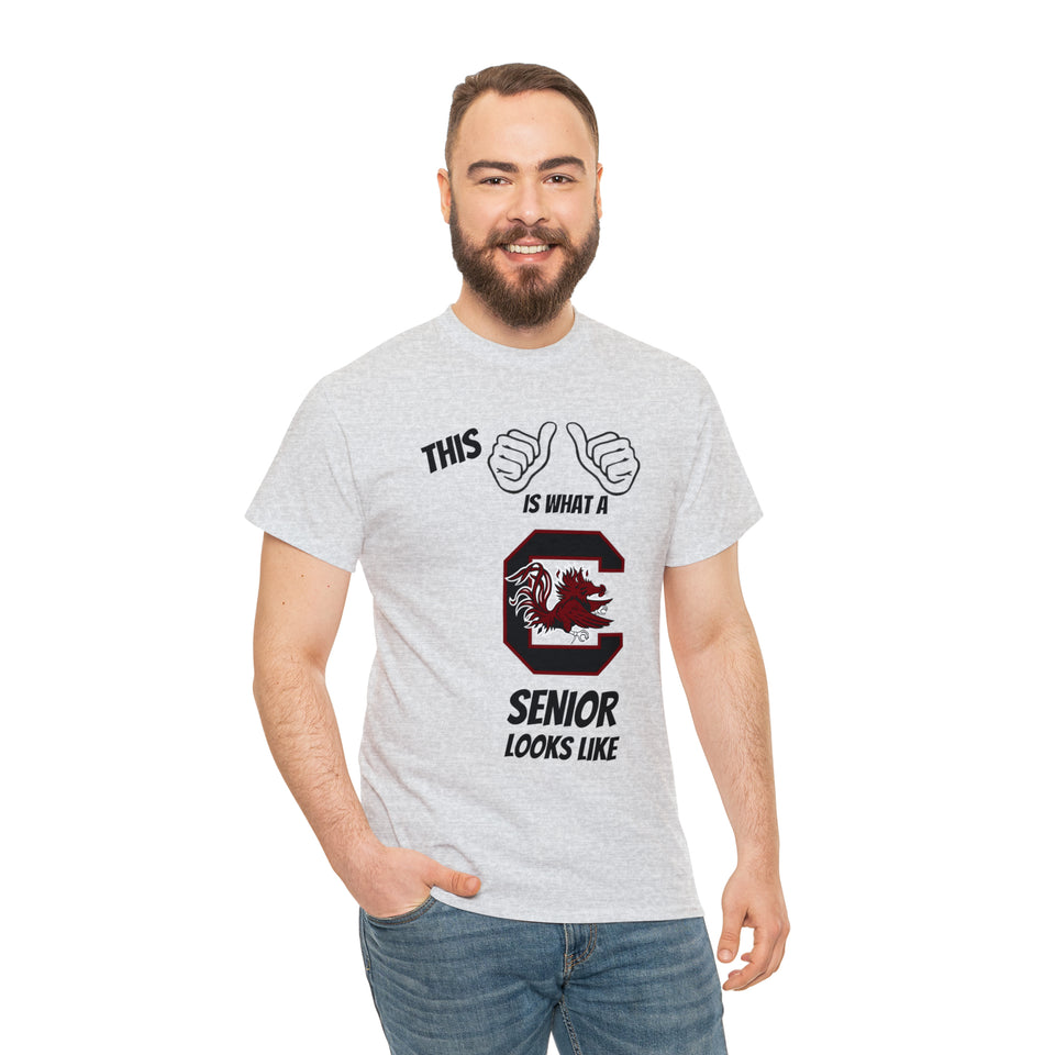 This Is What A SC Gamecocks Senior Looks Like Unisex Heavy Cotton Tee