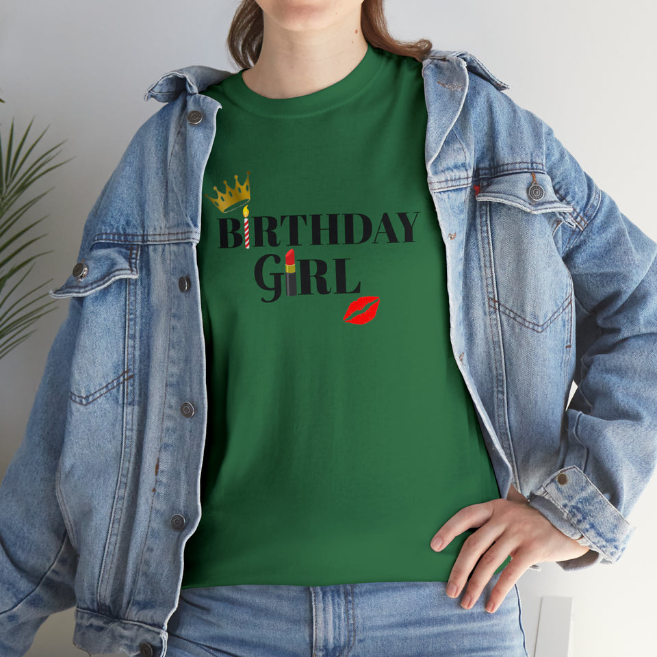 Birthday Girl Unisex Heavy Cotton Tee