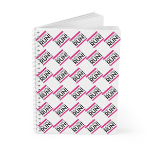 Black Girls Run Spiral Notebook