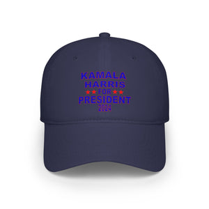 Kamala Harris for President Low Profile Baseball Cap