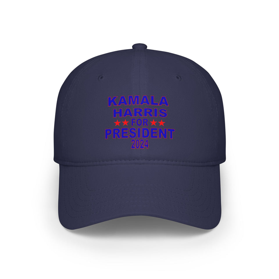Kamala Harris for President Low Profile Baseball Cap