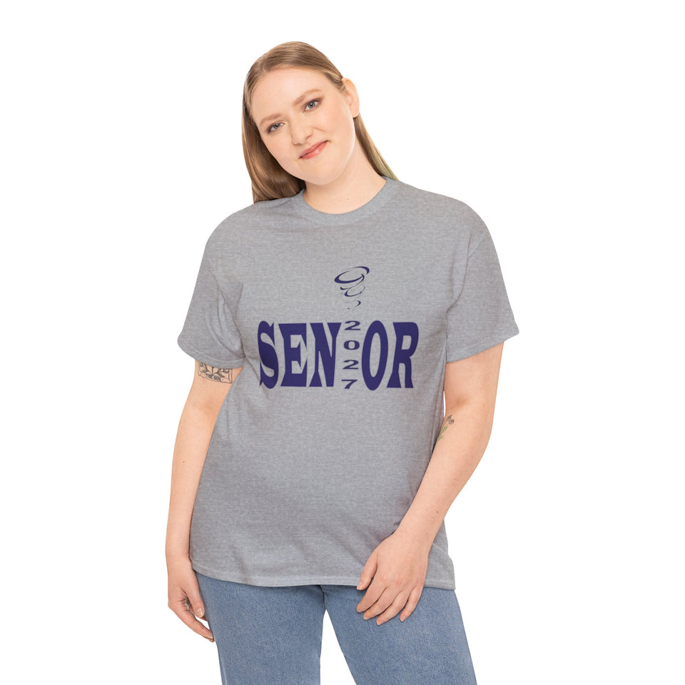 Union Co. Early College Senior 2027 Unisex Heavy Cotton Tee