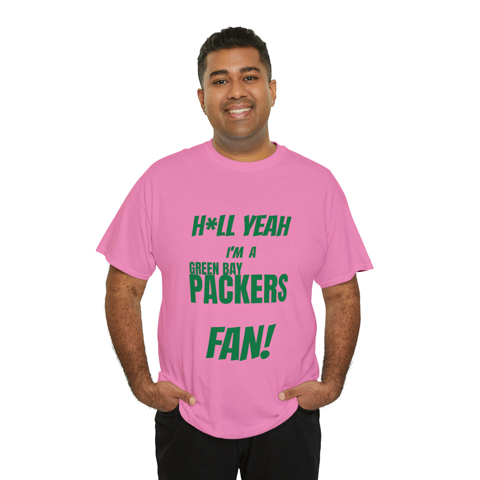 Green Bay Packers Football Unisex Heavy Cotton Tee