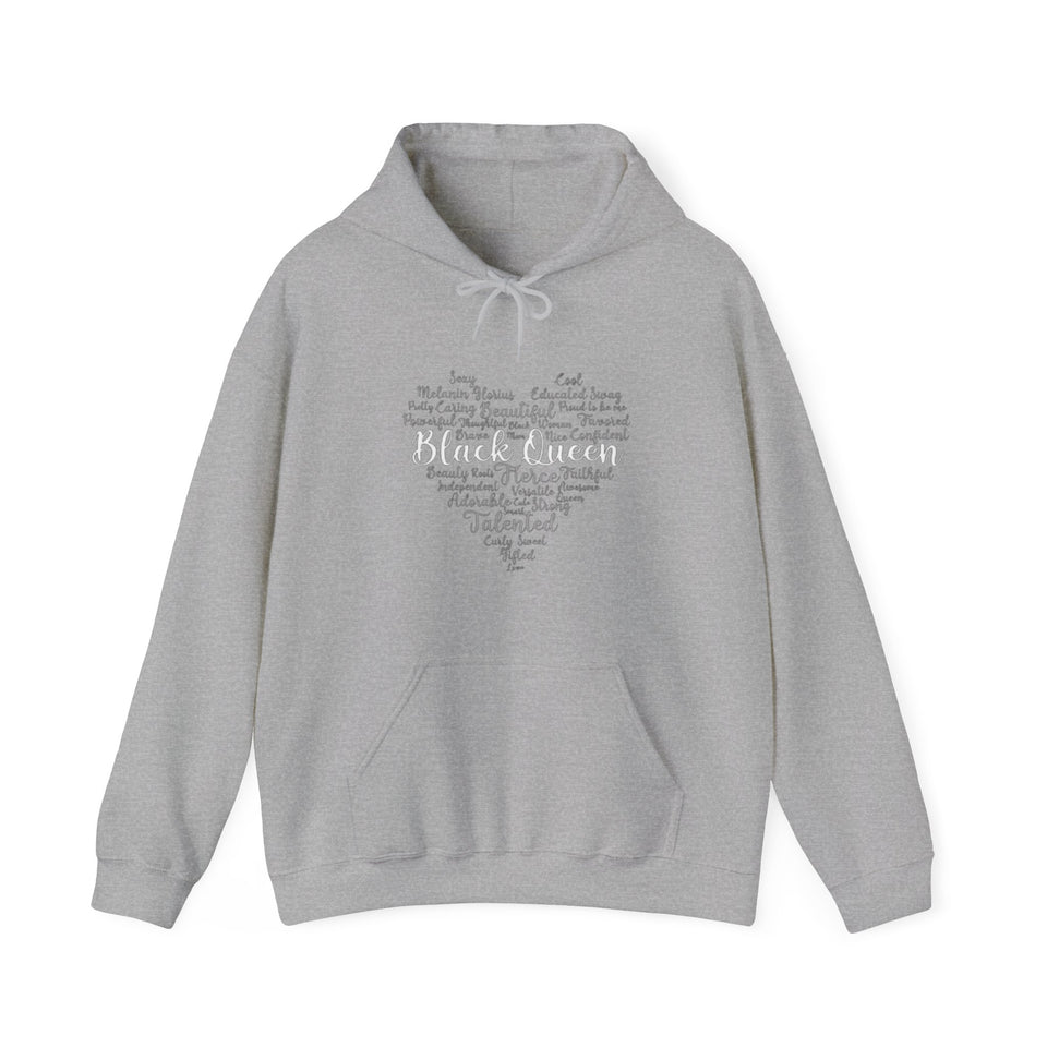Black Queen Hooded Sweatshirt