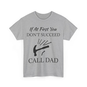 Call Dad Unisex Heavy Cotton Tee