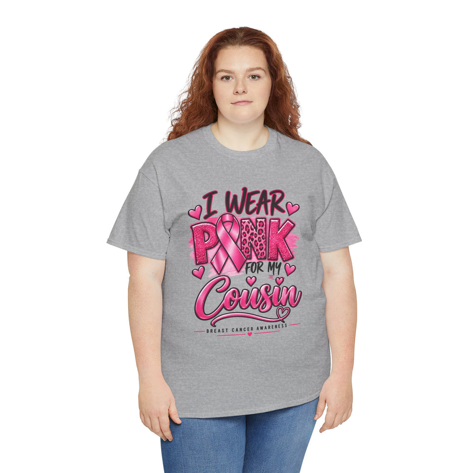 Breast Cancer Awareness Unisex Heavy Cotton Tee