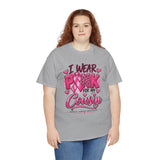 Breast Cancer Awareness Unisex Heavy Cotton Tee