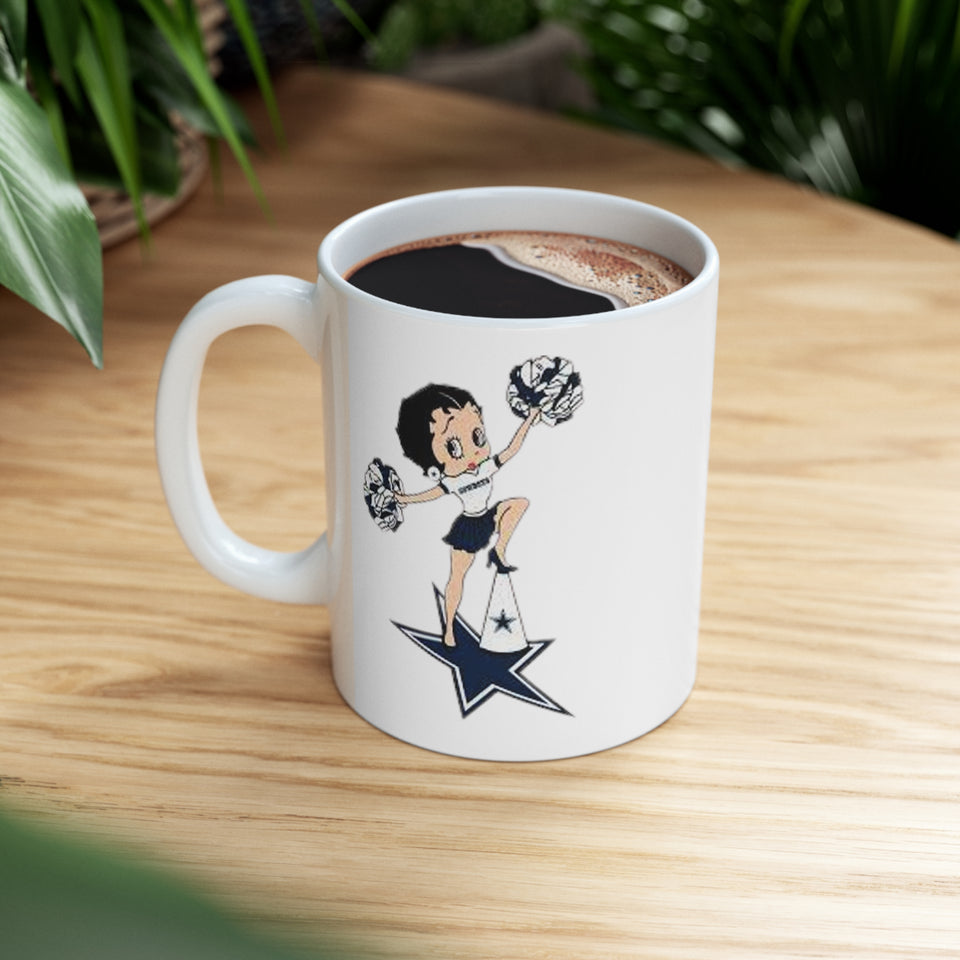 Dallas Cowboys Betty Ceramic Mug 11oz