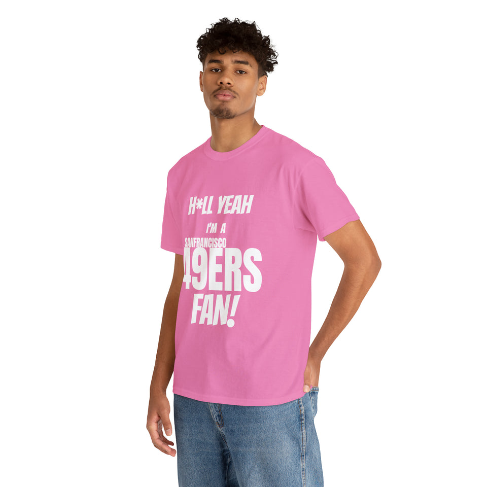 San Francisco Football Unisex Heavy Cotton Tee