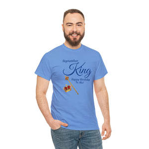 September King Unisex Heavy Cotton Tee