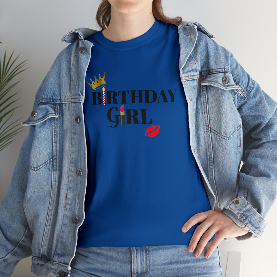 Birthday Girl Unisex Heavy Cotton Tee