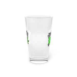 Really Rich Racing (Green) Pint Glass, 16oz