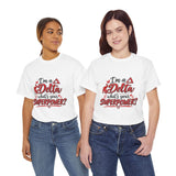 I'm A Delta, What's Your Superpower? Unisex Heavy Cotton Tee