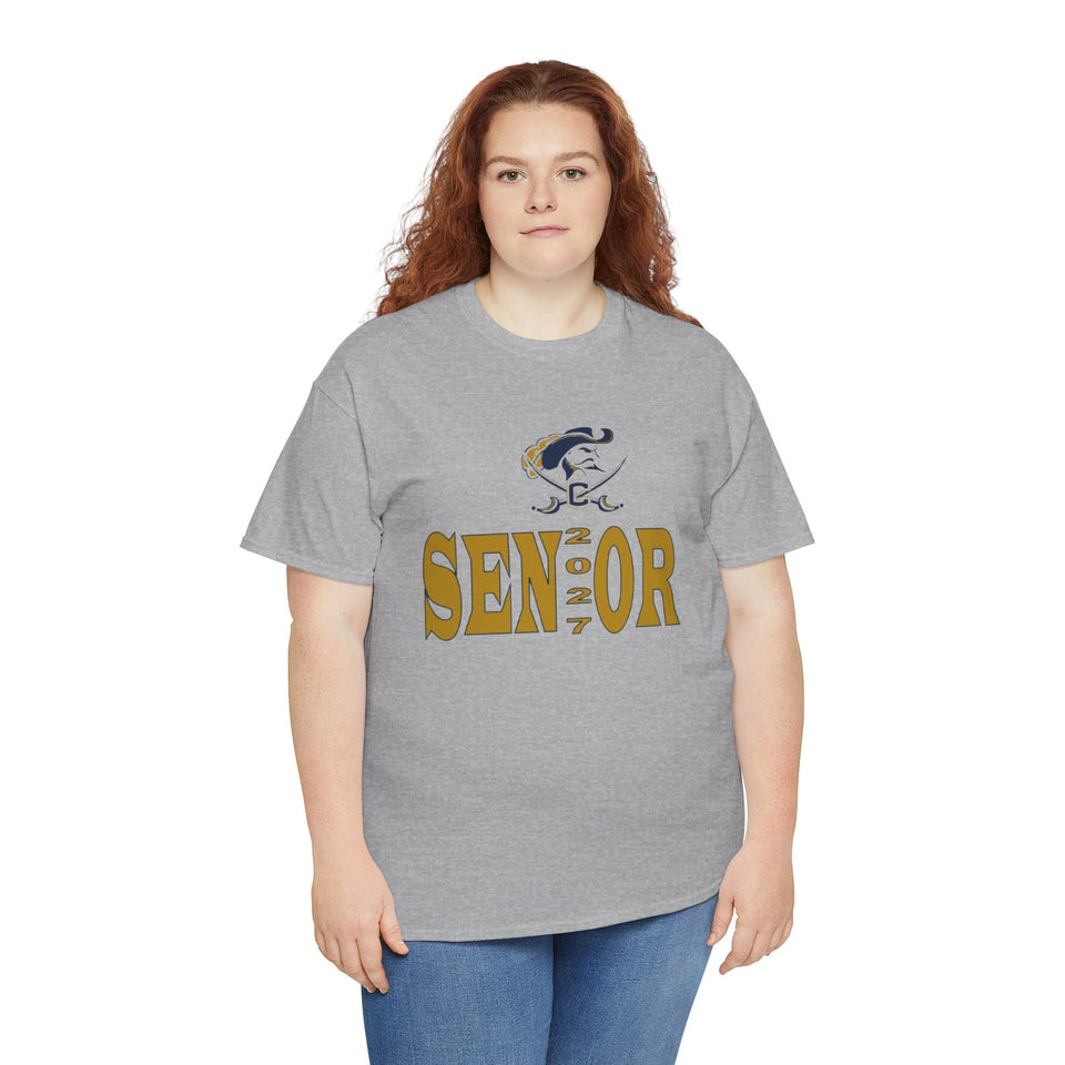 Cuthbertson HS Senior 2027 Unisex Heavy Cotton Tee