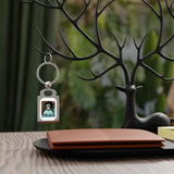 Black Nurse Photo Keyring