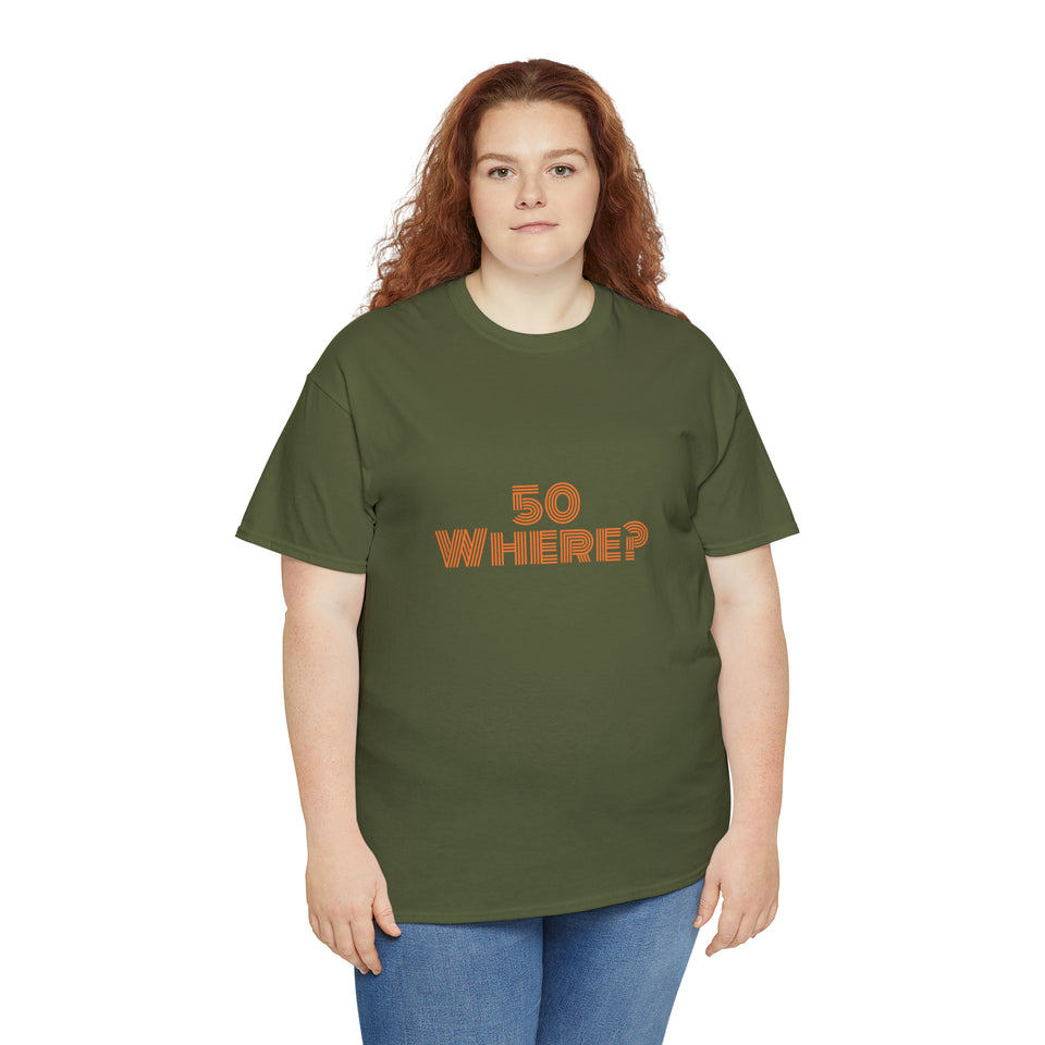 Fifty Unisex Heavy Cotton Tee