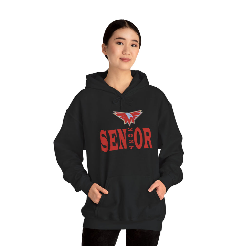 Monroe HS Senior 2027 Unisex Heavy Blend™ Hooded Sweatshirt