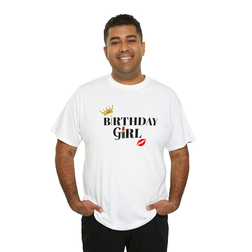 Birthday Girl Unisex Heavy Cotton Tee