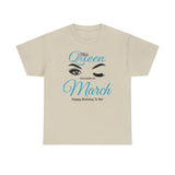 This Queen Was Born In March Unisex Heavy Cotton Tee