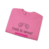 Black Girls Run Unisex Heavy Blend™ Crewneck Sweatshirt