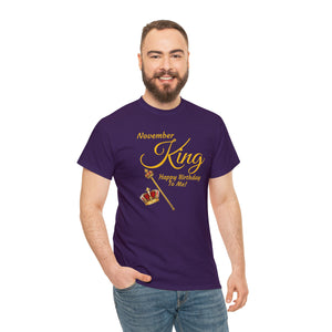 November King Unisex Heavy Cotton Tee