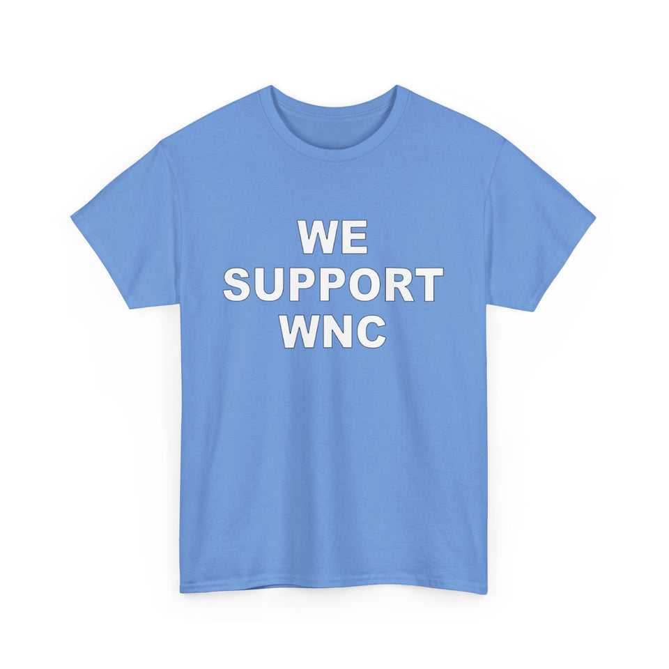 We Support WNC Unisex Heavy Cotton Tee