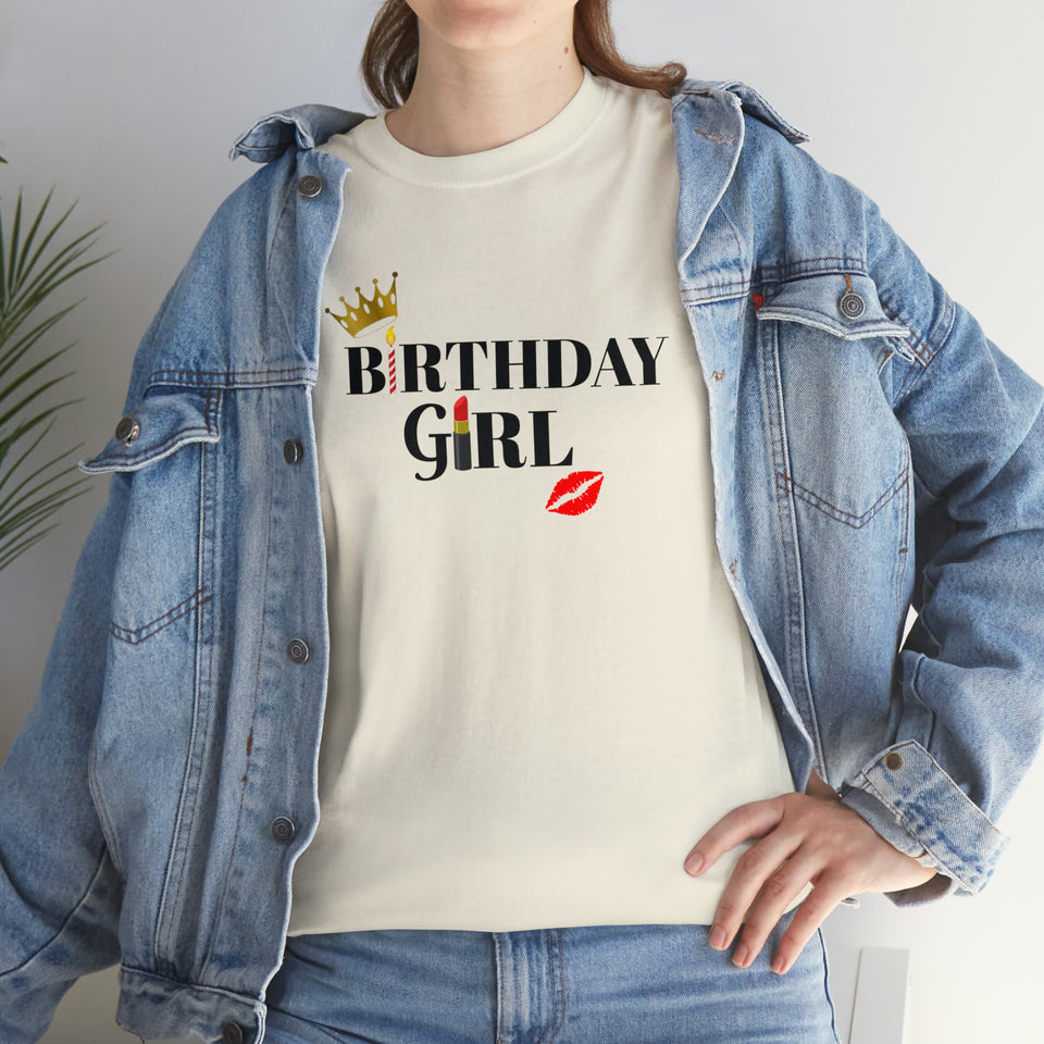 Birthday Girl Unisex Heavy Cotton Tee