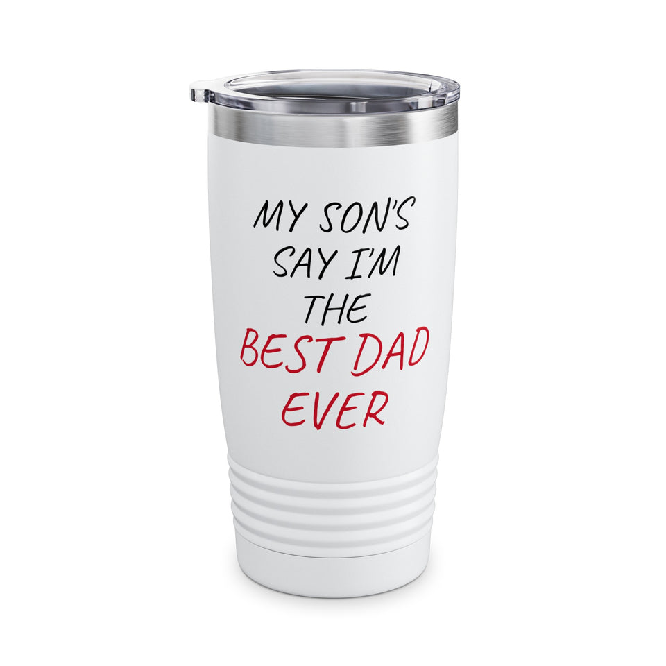 Best Dad Ever Ringneck Tumbler, 20oz