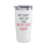 Best Dad Ever Ringneck Tumbler, 20oz