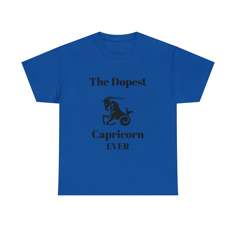 The Dopest Capricorn Ever Unisex Heavy Cotton Tee